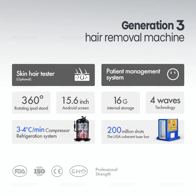 Diode Laser Hair Removal Device