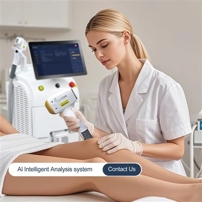 AI-drevet diode laserhårfjerningsmaskine