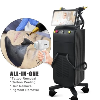 Nd Yag Diode Laser Hårfjerningsmaskine