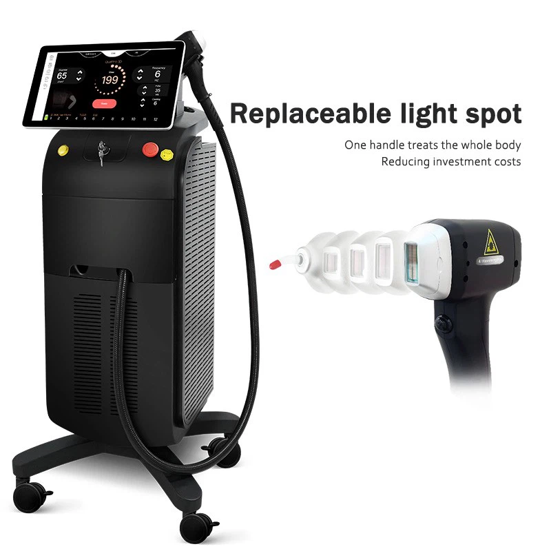 Vertical 808nm Diode Laser Permanent Hair Removal Machines