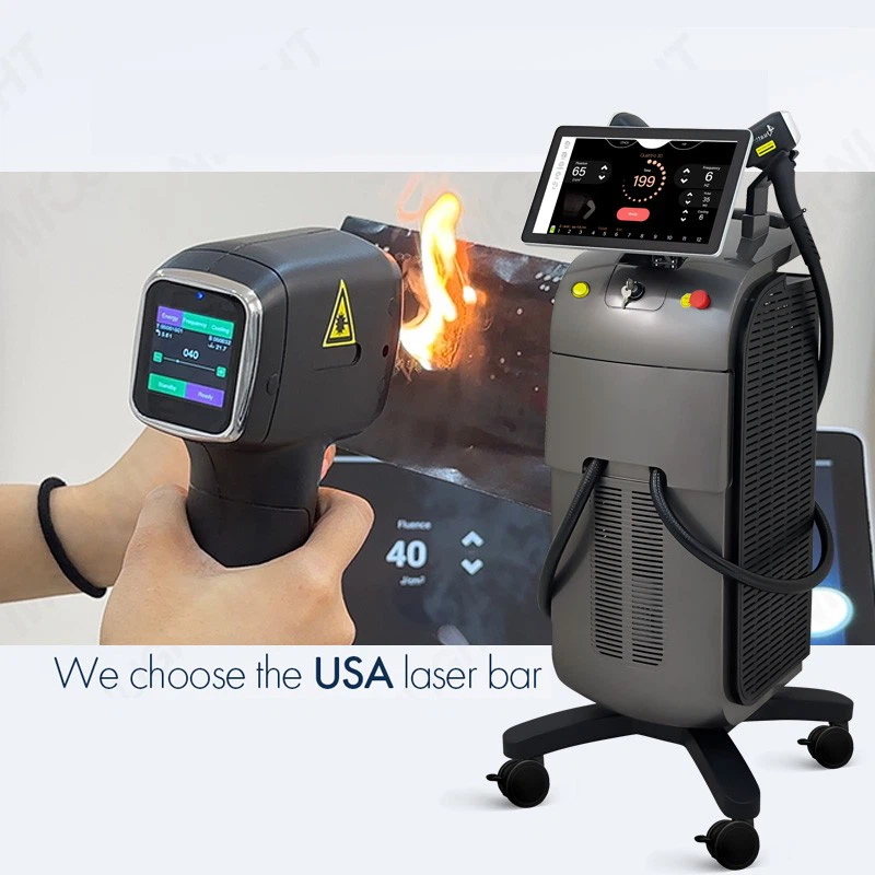 Vertical 808nm Diode Laser Permanent Hair Removal Machines